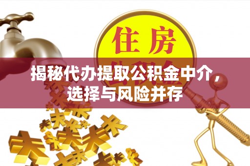 谢通门揭秘代办提取公积金中介，选择与风险并存