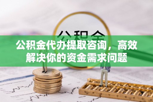 谢通门公积金代办提取咨询，高效解决你的资金需求问题