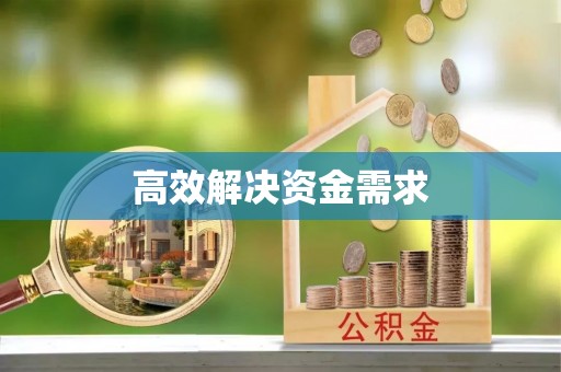 谢通门高效解决资金需求
