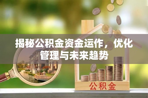 谢通门揭秘公积金资金运作，优化管理与未来趋势
