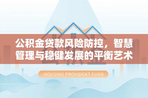谢通门公积金贷款风险防控，智慧管理与稳健发展的平衡艺术