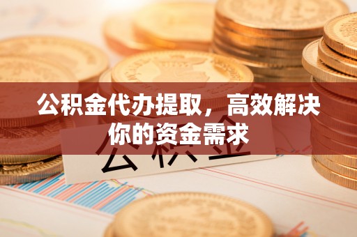 谢通门公积金代办提取，高效解决你的资金需求